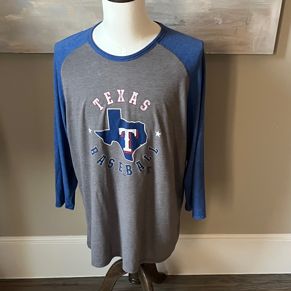 Texas Rangers raglan tshirt by MLB General Merchandise